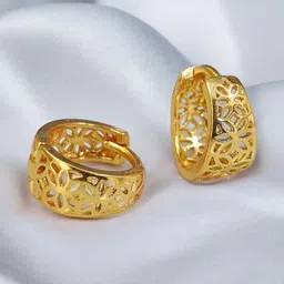 SHREE KRISHNA SHOPPING Gold-Plated Brass Earrings-picture-15