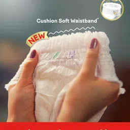 Huggies Complete Comfort Wonder Pants, India's Fastest Absorbing Diaper | New Born Size, 48 Diapers image 5