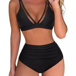 esspee enterprises V-Neck Swim Bikini Set-picture-23