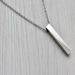 Crazy Fashion Rhodium-Plated Contemporary Pendants with Chains image 2