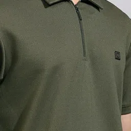 HIGHLANDER Men Polo Collar T-shirt image 2