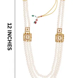 JIYANSHI FASHION Men Gold-Plated Layered Necklace image 4