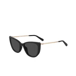 MOSCHINO LOVE Women Grey Lens & Black Cateye Sunglasses With UV Protected Lens-picture-31