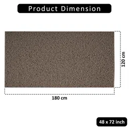 Kuber Industries Brown Water Absorbing Door Mat image 2