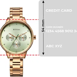 titan Purple Razzle Dazzle Green Dial Stainless Steel Strap Analog Watch - For Women 2648WM09|2648WM09|2648WM09 image 4