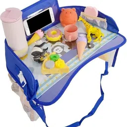 Kids Travel Tray for Car Road Trip Essentials for Kids Car Laptop Tray-image-55