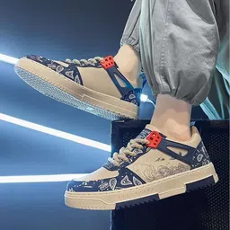 risingfox Men's Casual Breathable Outdoor Running Walking Height Increasing Function Sneakers For Men image 4