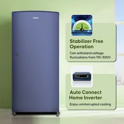 haier 185 L Direct Cool Single Door 2 Star Refrigerator image 3