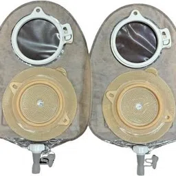coloplast 11856 60 MM Urostomy bag With Med 1974 2 PC 60 mm long wear light base plate Hydrocolloid Medical Dressing-picture-24