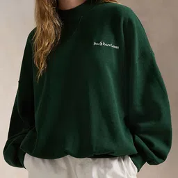 Polo Ralph Lauren Women Round Neck Embroidered Oversized Sweatshirt-picture-30