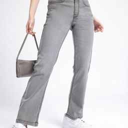 glitchez Women Straight Fit Light Fade Stretchable Jeans-picture-6