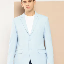 INVICTUS Self-Design Slim Fit Smart Casual Blazer image 1