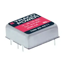 TRACO POWER Isolated Through Hole DC / DC Converters DC-DC CONVERTER, 12V, 1.67A, THN 20-2412-picture-23