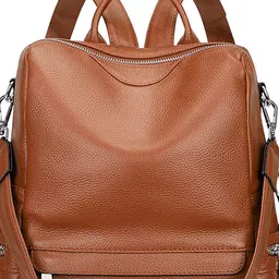 truearch Women Textured Sternum Strap Padded Backpack image 4