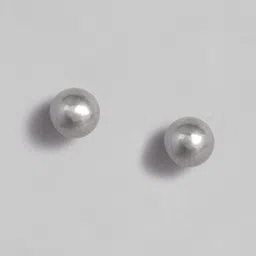 Peora Silver-Toned Contemporary Studs Earrings-picture-34
