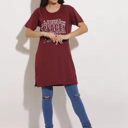 DDASPRATION Women Typography Printed T-shirt-picture-20