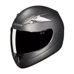Studds SCORPION D4 DECOR Matt Black 570 mm Medium Full Face Helmet, SCORPION MATT BLACK-picture-46