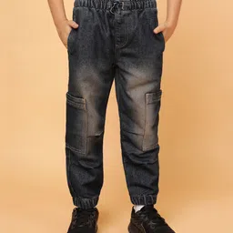 Tales & Stories Denim Woven Washed Jeans - Navy Blue-picture-13