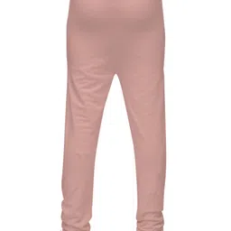 3PIN Full Length Solid Leggings - Baby Pink image 3