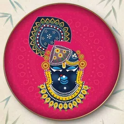 Livin'luxe Pink MDF Religious Wall Paintings-picture-38