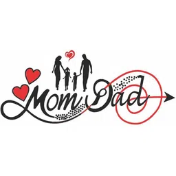 VOORKOMS Family Mom Dad For Arrow Heart Waterproof Temporary Body Tattoo-image-4