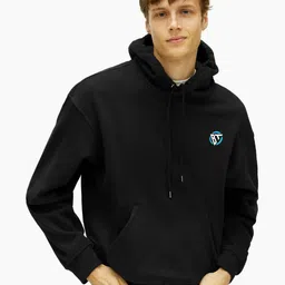 BubbleTwyst Graphic Printed Pure Cotton Pockets Hooded T-shirt-picture-40