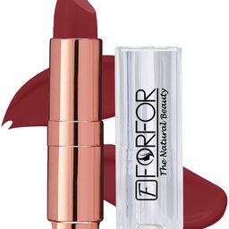 FORFOR Antique Velvet Matte Lipstick - 3.5g - Maroon 196-picture-46