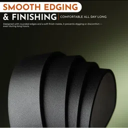 Killer Men Textured Leather Formal Belt image 2