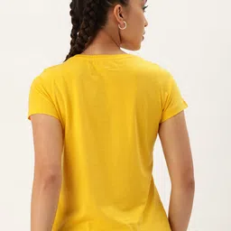 Kook N Keech Women Typography Printed T-shirt image 4