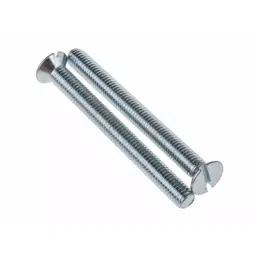 RS PRO Machine Screw M5x50 mm Steel Slot Countersunk, 9087438 (Bag of 100 pcs)-image-26