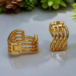 SHREE KRISHNA SHOPPING Gold-Plated Brass Earrings-picture-11