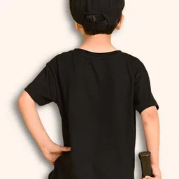 NUSYL Boys 3 Printed Drop-Shoulder Sleeves T-shirt image 4