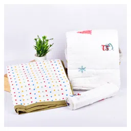 mom's home Moms Home Organic Cotton Baby Bedding Combo Snowman - Pack of 3-picture-20