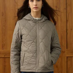 U.S. Polo Assn. Women Hooded Quilted Jacket-picture-29