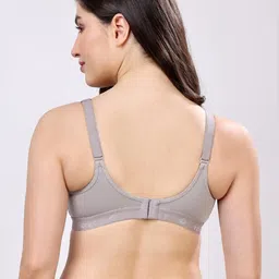 Floret Non-Wired Cotton Minimizer Bra image 2