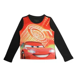 Disney by Wear Your Mind Boys Red Printed Round Neck T-shirt-picture-50