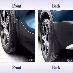Auto Pearl OE Type Car Heavy Duty Mud Flaps Splash Guards PVC Black Compatible For Fiat Lodgy, Mud_Flaps_Lodgy (Set of 4) image 5