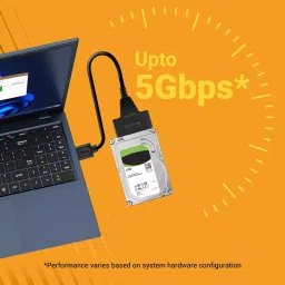 Zebronics Upto 5 Gbps Super Fast USB 3.0 to SATA Adapter, Zeb-UTS100 image 2