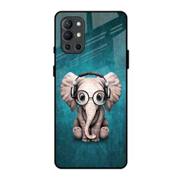 QRIOH Quirky Printed OnePlus 9R Back Case Mobile Accessories-picture-34