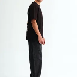 Bonkers Corner Men V-Neck Pockets T-shirt image 3