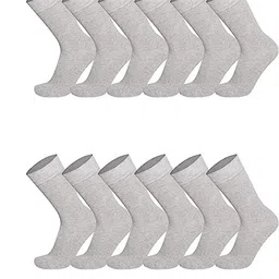 MUKHAKSH Kids Grey Socks-image-78