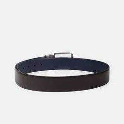 Van Heusen Men Textured Leather Formal Belt image 3