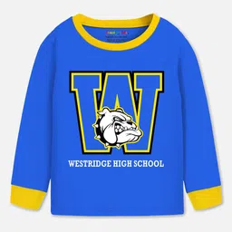 YK X Trampoline Kids Pack Of 2 Graphic Printed Sweatshirt With Pyjamas image 4