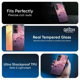 QRIOH Conversational Printed Oppo F31 5G Back Case Mobile Accessories image 3