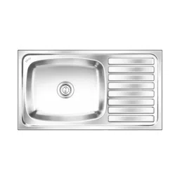Nirali BG Kitchen Sink Popular Series Large 1000x510 mm (39½x20 inch) Anti-Scratch Finish Stainless Steel, Elegance Ultra-picture-31