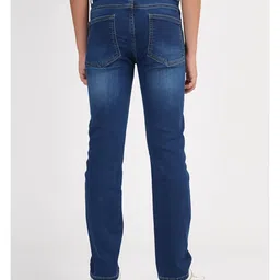 Zion Super Cotton Denim Mild Washed Jeans - Blue image 3