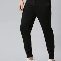 Force NXT Men Pack Of 2 Cotton Regular Fit Mid-Rise Joggers image 2