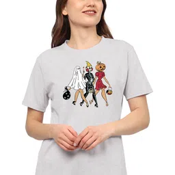 TQH Women Typography Printed T-shirt-image-8
