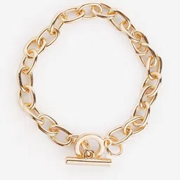 Roadster Men Gold-Plated Link Bracelet image 5