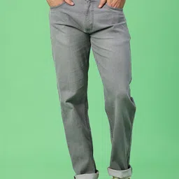 V-Mart Men Regular Fit Mid-Rise Light Fade Stretchable Jeans-picture-24